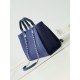 Perfette Qualità Repliche Borsa Deauville piccola shopping tote AS3257 Blu Imitazione