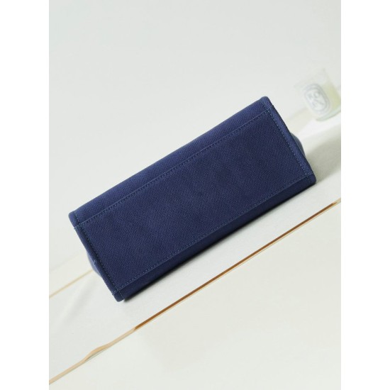 Perfette Qualità Repliche Borsa Deauville piccola shopping tote AS3257 Blu Imitazione