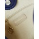 Perfette Qualità Repliche Borsa Deauville piccola shopping tote AS3257 Blu Imitazione