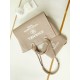 Replica perfetta Borsa Deauville piccola shopping tote AS3257 Grigio Imitazione Outlet Online