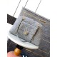 Replica perfetta Borsa da bowling maxi in denim AS4812 Imitazione Outlet Online