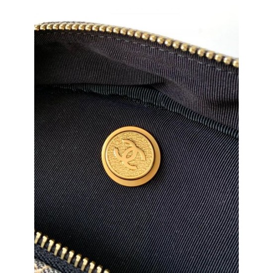 Replica perfetta Borsa da bowling maxi in denim AS4812 Imitazione Outlet Online