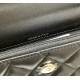Migliore Repliche Porta cellulare con patta e catena nera AP3575 Economiche Outlet Online