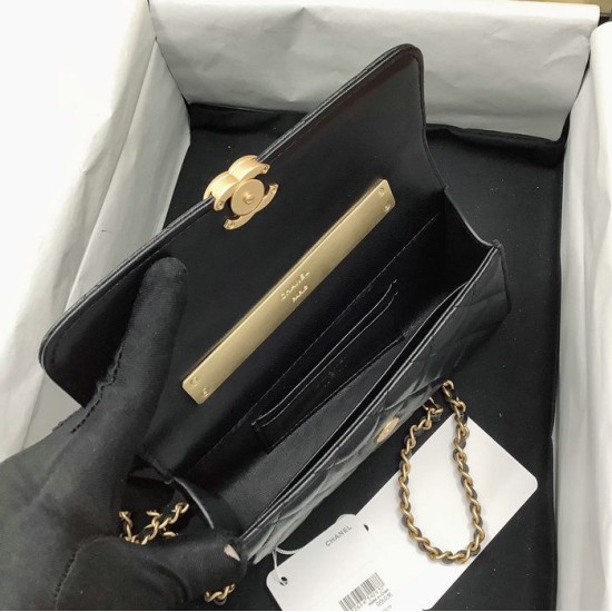 Repliche Flap Phone Holder con catena AP2946 Imitazioni Premium Migliore Repliche Flap Phone Holder con catena AP2946 Economiche Outlet Online