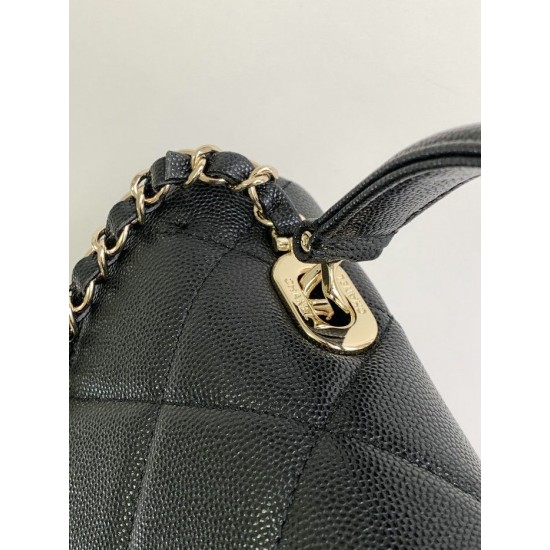 Replica perfetta Borsa a tracolla in pelle di vitello granata nera AS47111 Imitazione Outlet Online