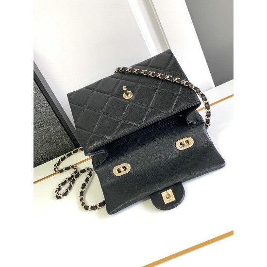 Replica perfetta Borsa a tracolla in pelle di vitello granata nera AS47111 Imitazione Outlet Online