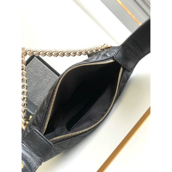 Perfette Qualità Repliche Borsa in pelle di vitello granata Nero AP3943 Imitazione