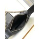Perfette Qualità Repliche Borsa in pelle di vitello granata Nero AP3943 Imitazione