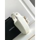 Perfette Qualità Repliche Borsa in pelle di vitello granata Bianco AP3943 Imitazione