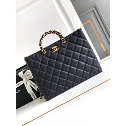 Migliore Repliche Borsa in pelle di vitello martellata nera AS4846 Economiche Outlet Online