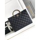 Migliore Repliche Borsa in pelle di vitello martellata nera AS4846 Economiche Outlet Online