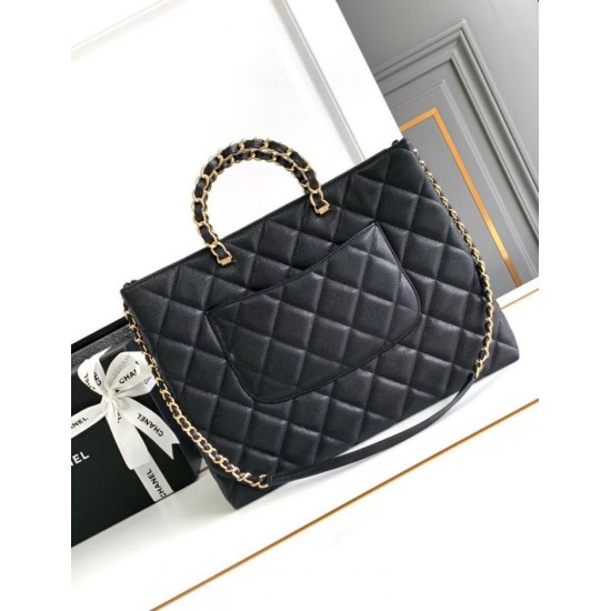 Migliore Repliche Borsa in pelle di vitello martellata nera AS4846 Economiche Outlet Online