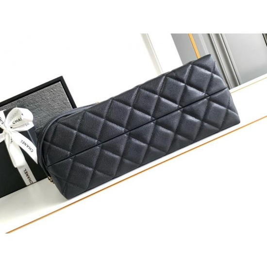Migliore Repliche Borsa in pelle di vitello martellata nera AS4846 Economiche Outlet Online