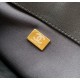 Migliore Repliche Borsa in pelle di vitello martellata nera AS4846 Economiche Outlet Online