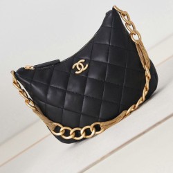 Miglior Falso Borsa hobo nera AS4220 Economiche Premium