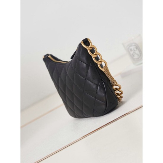 Miglior Falso Borsa hobo nera AS4220 Economiche Premium