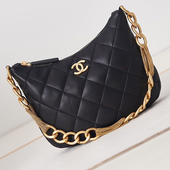 Miglior Falso Borsa hobo nera AS4220 Economiche Premium
