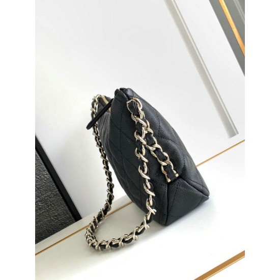 Migliore Repliche Borsa Hobo Nero AS4293 Economiche Outlet Online