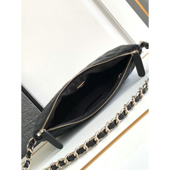 Migliore Repliche Borsa Hobo Nero AS4293 Economiche Outlet Online