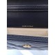 Replica perfetta Portafoglio con catena in pelle di agnello AP3071 Nero Imitazione Outlet Online