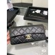 Migliore Repliche Borsa con patta in pelle di agnello nera AS3791 Economiche Outlet Online