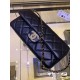 Migliore Repliche Borsa con patta in pelle di agnello nera AS3791 Economiche Outlet Online
