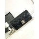 Migliore Repliche Borsa con patta in pelle di agnello nera AS3791 Economiche Outlet Online