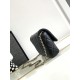 Migliore Repliche Borsa con patta in pelle di agnello nera AS3791 Economiche Outlet Online