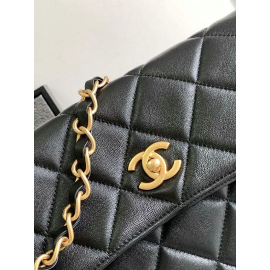 Migliore Repliche Borsa Hobo in pelle di agnello Nero AS4777 Economiche Outlet Online