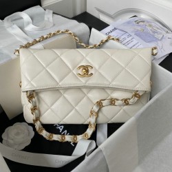 Repliche Borsa in pelle di agnello Bianco AS4754 Imitazioni Premium Migliore Repliche Borsa in pelle di agnello Bianco AS4754 Economiche Outlet Online