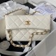 Migliore Repliche Borsa in pelle di agnello Bianco AS4754 Economiche Outlet Online