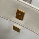 Miglior Falso Borsa Hobo in pelle di agnello Bianco AS4777 Economiche Premium