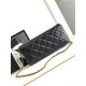 Migliore Repliche Borsa a tracolla in pelle di agnello AS2713 Nera Economiche Outlet Online