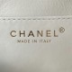 Replica perfetta Borsa a tracolla piccola in pelle di agnello bianca AS4609 Imitazione Outlet Online