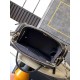 Migliore Repliche Beauty Case in pelle di agnello AS5222 Nero Economiche Outlet Online
