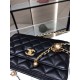 Perfette Qualità Repliche Portafoglio con catena WOC in pelle di agnello AP1450 Nero Imitazione