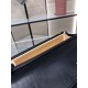 Perfette Qualità Repliche Portafoglio con catena WOC in pelle di agnello AP1450 Nero Imitazione