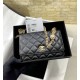 Repliche Portafoglio WOC in pelle di agnello nero AP3297 Imitazioni Premium Replica perfetta Portafoglio WOC in pelle di agnello nero AP3297 Imitazione Outlet Online