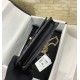 Repliche Portafoglio WOC in pelle di agnello nero AP3297 Imitazioni Premium Replica perfetta Portafoglio WOC in pelle di agnello nero AP3297 Imitazione Outlet Online