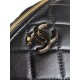 Replica perfetta Marsupio in pelle di agnello nero AS4113 Imitazione Outlet Online