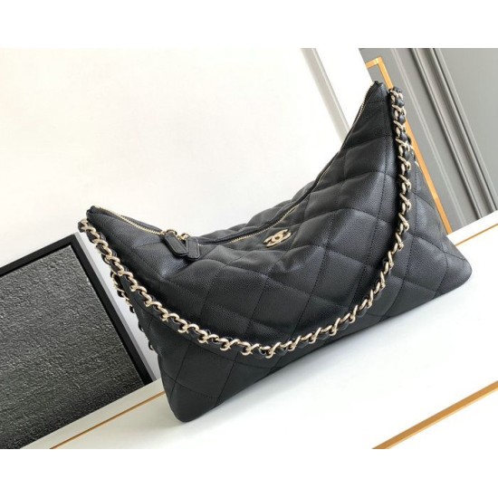 Migliore Repliche Borsa grande Hobo Nero AS4246 Economiche Outlet Online