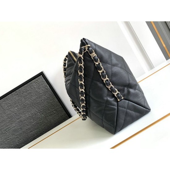 Migliore Repliche Borsa grande Hobo Nero AS4246 Economiche Outlet Online