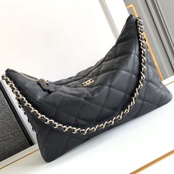 Migliore Repliche Borsa grande Hobo Nero AS4246 Economiche Outlet Online