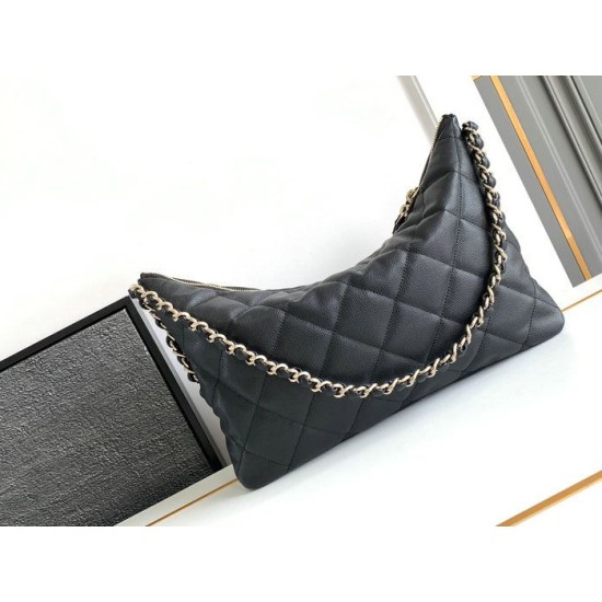 Migliore Repliche Borsa grande Hobo Nero AS4246 Economiche Outlet Online