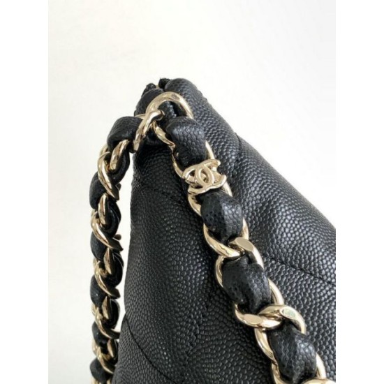 Migliore Repliche Borsa grande Hobo Nero AS4246 Economiche Outlet Online