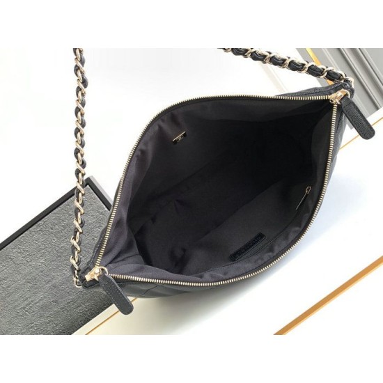 Migliore Repliche Borsa grande Hobo Nero AS4246 Economiche Outlet Online
