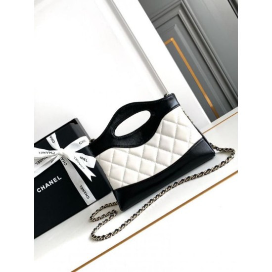 Replica perfetta Mini 31 Clutch Con Catena Bianco AS3656 Imitazione Outlet Online