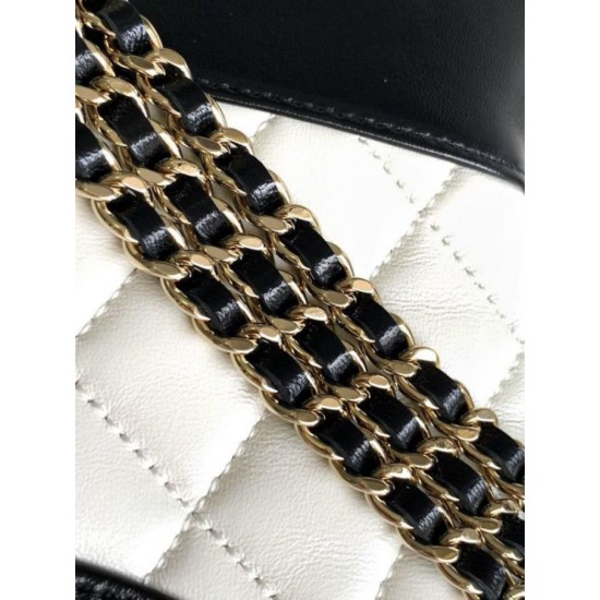 Replica perfetta Mini 31 Clutch Con Catena Bianco AS3656 Imitazione Outlet Online