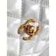 Migliore Repliche Borsa Mini Coco con manico AS2215 Bianca Economiche Outlet Online