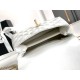 Migliore Repliche Borsa Mini Coco con manico AS2215 Bianca Economiche Outlet Online